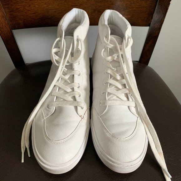 old navy white high tops